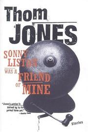 Cover of: Sonny Liston Was a Friend of Mine: Stories