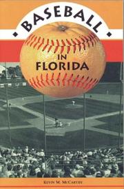 Cover of: Baseball in Florida | McCarthy, Kevin