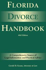 Florida divorce handbook by Gerald B. Keane