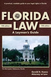 Cover of: Florida Law | Gerald B. Keane