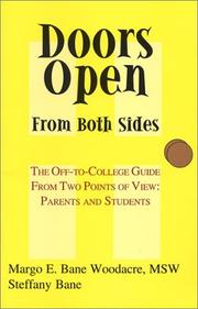 Cover of: Doors Open from Both Sides by Margo Woodacre, Steffany Bane