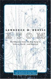 Cover of: Atom  by Lawrence Maxwell Krauss