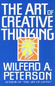 Cover of: The art of creative thinking