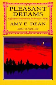 Cover of: Pleasant dreams by Amy Dean