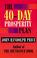 Cover of: The 40-Day Prosperity Plan