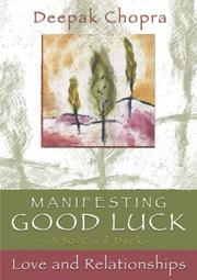 Cover of: Manifesting Good Luck by Deepak Chopra