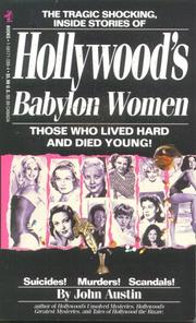 Cover of: Hollywood's Babylon women by Austin, John