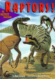 Cover of: Raptors! by Don Lessem