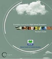 Cover of: Capstone: exemplary lessons for high school economics : teacher's guide