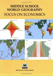 Cover of: Middle School World Geography: Focus on Economics