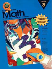 Cover of: Master Skills Math, Grade 3 (Master Skills Series)