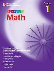 Cover of: Spectrum Math, Grade 1 by Thomas Richards, Marjorie Diggs-Freeman