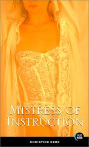 Cover of: Mistress of instruction