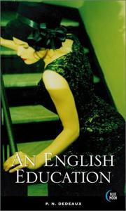 Cover of: An English education by P. N. Dedeaux