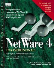 Cover of: NetWare 4 for professionals