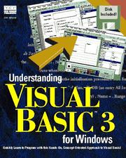 Cover of: Understanding Visual Basic 3 for Windows
