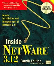 Cover of: Inside NetWare 3.12