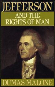 Cover of: Jefferson and the Rights of Man by Dumas Malone