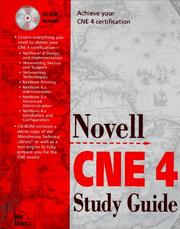 Cover of: Novell CNE 4 study guide | 