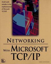 Cover of: Networking with Microsoft TCP/IP | Drew Heywood