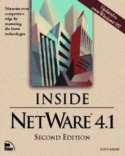 Cover of: Inside NetWare 4.1