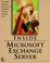 Cover of: Inside Microsoft exchange server