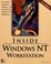 Cover of: Inside Windows NT workstation