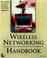 Cover of: Wireless networking handbook