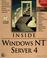 Cover of: Inside Windows NT server 4