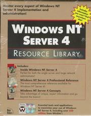 Cover of: Windows Nt Server 4 Resource Library by George Maestri, New Riders Development Group