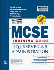 Cover of: MCSE Training Guide by David Lafferty, Brad McGehee, Chris Miller, Wayne Smith, Deanna Townsend, Stephen Wynkoop, Brad McGehee, Chris Miller, Wayne Smith, Deanna Townsend, Stephen Wynkoop