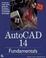 Cover of: AutoCAD 14 fundamentals