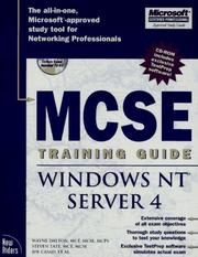 Cover of: MCSE training guide. by Joe Casad, Joe Casad