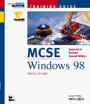 Cover of: MCSE Windows 98 by Joe Casad