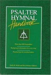 Cover of: Psalter hymnal handbook