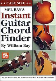 Cover of: Mel Bay Instant Guitar Chord Finder