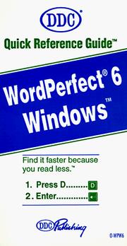 Cover of: WordPerfect for Windows. by 