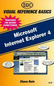 Cover of: Microsoft Internet Explorer 4