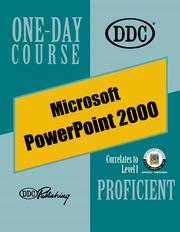 Cover of: Microsoft PowerPoint 2000 proficient one-day course