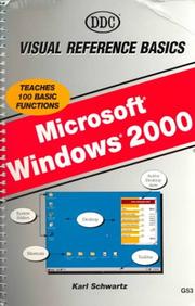 Cover of: Microsoft Windows 2000 (Visual Reference Basics) by Karl Schwartz