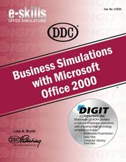 Cover of: Business simulations with Microsoft Office 2000