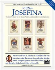 Cover of: 1824 Josefina: Teacher's Guide to Six Books About America's Southwest Frontier (American Girls Collection (Paperback))