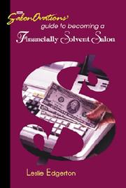 Cover of: SalonOvations' guide to becoming a financially solvent salon