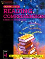 Cover of: Reading Comprehension Skills & Strategies Level 4 (Highinterest Reading Comprehension Skills & Strategies)