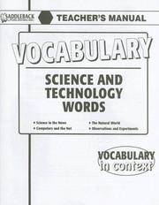 Cover of: Science and Technology (Vocabulary in Context)