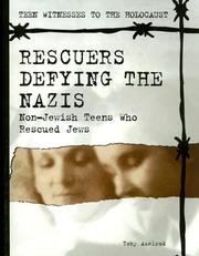 Cover of: Rescuers Defying the Nazis by Toby Axelrod