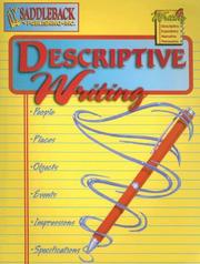 Cover of: Descriptive Writing (Writing 4 Series) by Emily Hutchinson