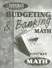 Cover of: Budgeting & Banking Teacher Notes (Practical Math in Context)