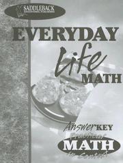 Cover of: Everyday Life Teacher Notes (Practical Math in Context)