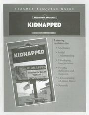 Cover of: Kidnapped Teacher Resource Guide (Astonishing Headlines)